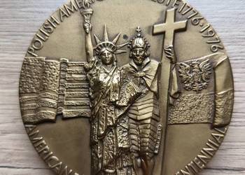 Medal 200 Rocznica Rewolucji w U.S.A. Rzadki medal .