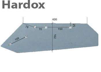 Lemiesz 300ha! HARDOX 925260231/L części do pługa POTTINGER