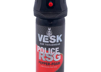 Gaz pieprzowy KKS VESK RSG Police 2mln SHU, Foam-Piana 50 ml (12050-F)