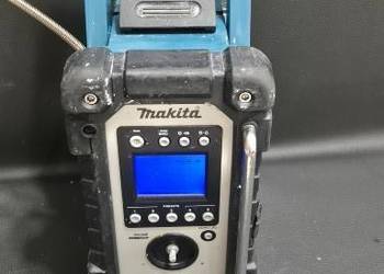 Akumulatorowe radio budowlane Makita DMR 107, radio 7,2-18V + 230V, stereo