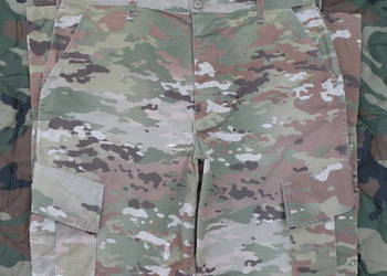 Spodnie ACU multicam OCP large long uszkodzone