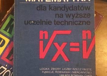Matematyka dla szkół ponadpodstawowych, wyższych