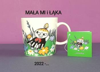 MUMINKI kubek Moomin Arabia Finland - MAŁA MI - z naklejką i zawieszką