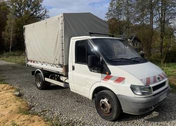 Ford Transit 2.4 TDE 115KM • Wywrotka z plandeką • Aluminiowe burty Ford Transit 2.4 TDE 115KM • Wywrotka z plandeką • Aluminiowe burty