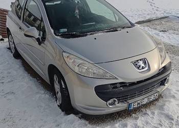 Peugeot 207 AUTOMAT, przebieg 137000km, panorama dach