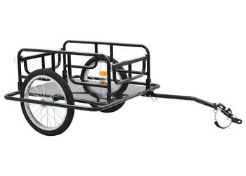 vidaXL Przyczepka rowerowa, 130x73x48,5 cm(SKU:91770)