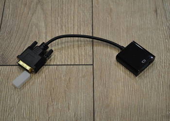 Przejściówka adapter DVI do VGA