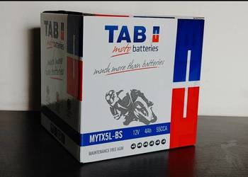 Akumulator motocyklowy TAB YTX5L-BS (MYTX5L-BS) 12V 4Ah 55A