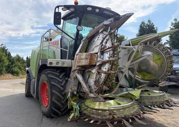 Sieczkarnia do kukurydzy Claas Jaguar 950 w komplecie Orbis 600 pickup 4x4,