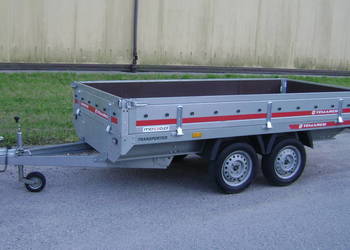 Przyczepka przyczepa dwuosiowa zarejestrowana 310x160 rok 2022