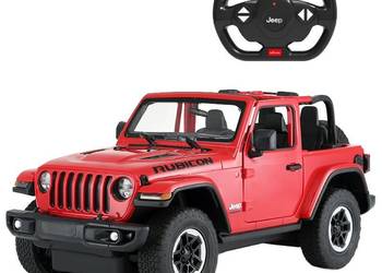Jeep Wrangler JL R/C skala 1:14 Rastar 79400  samochód sterowany czerwony