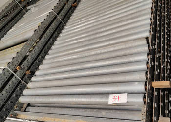 Przenośnik rolkowy BITO 26 mb systemowy ocynkowany do transportu palet, ka…