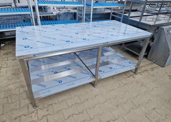 Stół Gastronomiczny Centralny Z Półką 200/100/85