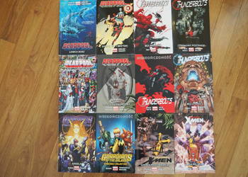 KomiksDeadpool, Thunderbolts, Guardians of the Galaxy, X-men