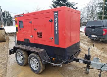 AGREGAT PRĄDOTWÓRCZY HIMOINSA 50 kVA – 2015r. – 6800h – NA PRZYCZEPCE