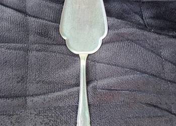 Stara posrebrzana łopatka do ciasta