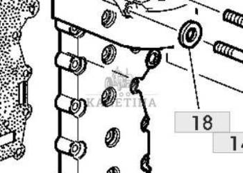 John Deere IVT AUTOPOWER 6820 6920 6920S Płytka Kanału CZĘŚCI L152694