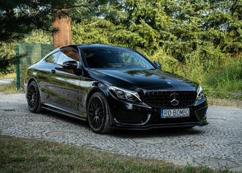 Mercedes C 200 Coupe 4-Matic AMG / Full Body PPF / 2 Komplety kluczyków / …