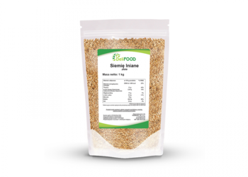 Siemię lniane złote ziarno 1000g
