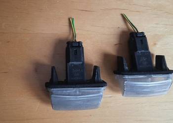 Oświetlenie tablicy rejestracyjnej Citroën C2 C3