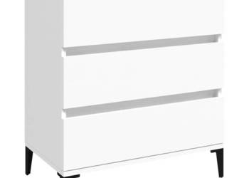 Komoda biała 60x35x70 cm materiał drewnopochodny WM-823048