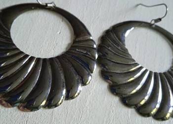 OKAZAŁE KOLCZYKI W DYMIONYM SREBRZE OKAZAŁE KOLCZYKI W DYMIONYM SREBRZE