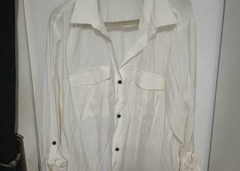 H&M koszula złamana biel r.XXL/44 oversize