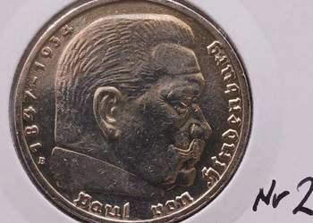 5 Marek Niemcy 1939 r.- Paul von Hindenburg - men B - nr. 2