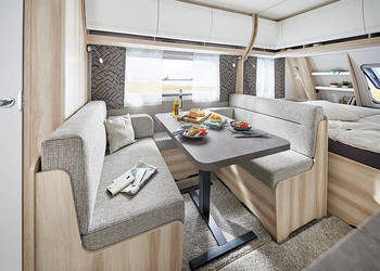 Przyczepa kempingowa Hobby De Luxe 490 KMF wynajem 2024-nowa