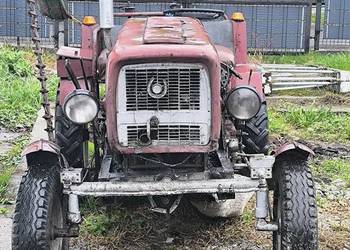 Traktor SAM, esiok,  ANDORIA ES 7,papaj z kosiarką listwową, podnośnik Traktor SAM, esiok,  ANDORIA ES 7,papaj z kosiarką listwową, podnośnik