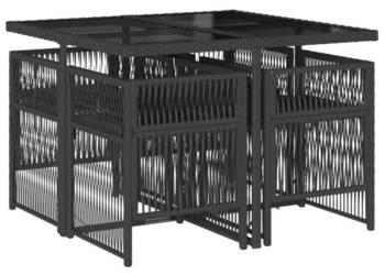 vidaXL 5-cz. zestaw mebli ogrodowych z poduszkami, beżowy(SKU:3210898)