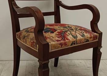 krzesło fotel design  art deco do biurka gabinetu vintage lata 30-te