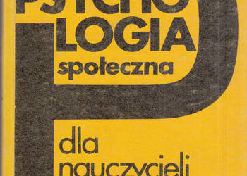 (03180) PSYCHOLOGIA SPOŁECZNA DLA NAUCZYCIELI – STANISŁAW MI