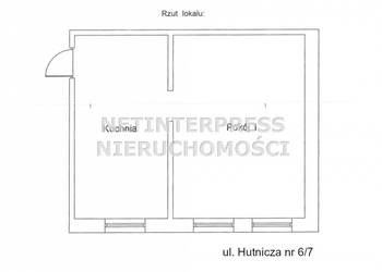Mieszkanie Nowa Sól 35.1m2 1-pok