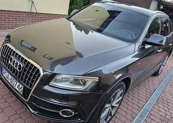 Audi Q5 2.0TDI 190KM 2015r Lift S-Line 4x4 Automat LED Xenon Skóra Hak