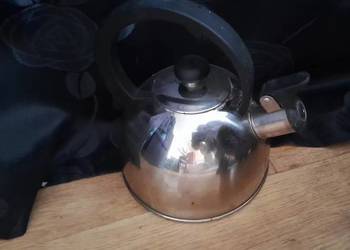Sam Srebrny Czajniczek z gwizdkiem ok. 2L