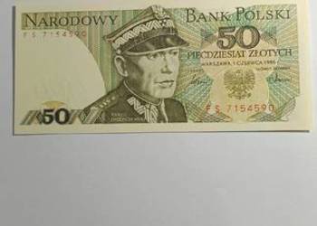 50 zł 1986 FS UNC TADEUSZ KOŚCIUSZKO