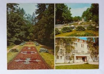 Pocztówka/ kartka pocztowa  - Połczyn Zdrój/ Park Zdrojowy/ widokówka/ PRL