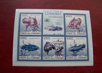 Komory 2009 MNH Fauna Ryby Latimeria