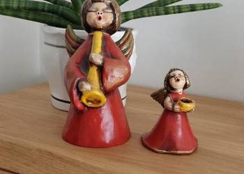 Kolekcja figurek THUN Bolzano – Kultowe aniołki Bozner Engel, ceramika vint