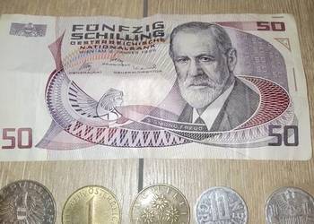 Stare monety i banknoty Austria