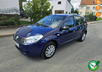 Dacia Sandero Opłacona Zdrowa Zadbana Serwisowana z klimą Po Serwisie 1WŁ …