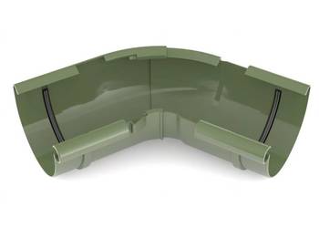 Bryza PVC Narożnik wewnętrzny regulowany 125 mm zielony