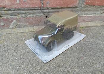 GAZ 69 Gazik deagostini 1:43 kultowe auta PRL złota kolekcja Model NOWY