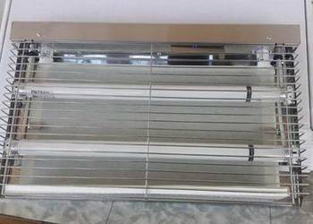 Lampa owadobójcza, lepowa Trio, stal nierdzewna