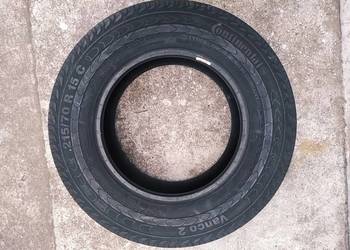 Opona CONTINENTAL VANCO 2, 215/70/15C 7,4mm bieżnika