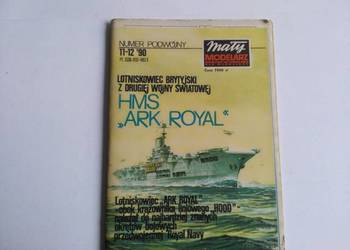 Mały Modelarz nr 11-12/1990, Lotniskowiec HMS ARK Royal