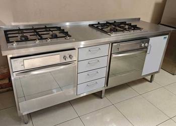 Trzon kuchenny 220 cm ATAG + ETNA A7306FT 8 palników 2x piekarnik