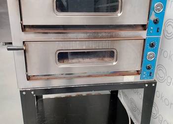 Piec do pizzy 2-komorowy GGF Matricola X44/36 /Stalgast 781422 z podstawą