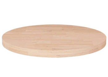 Okrągły blat do stolika Ø30x25 cm surowe drewno dębowe WM-342900